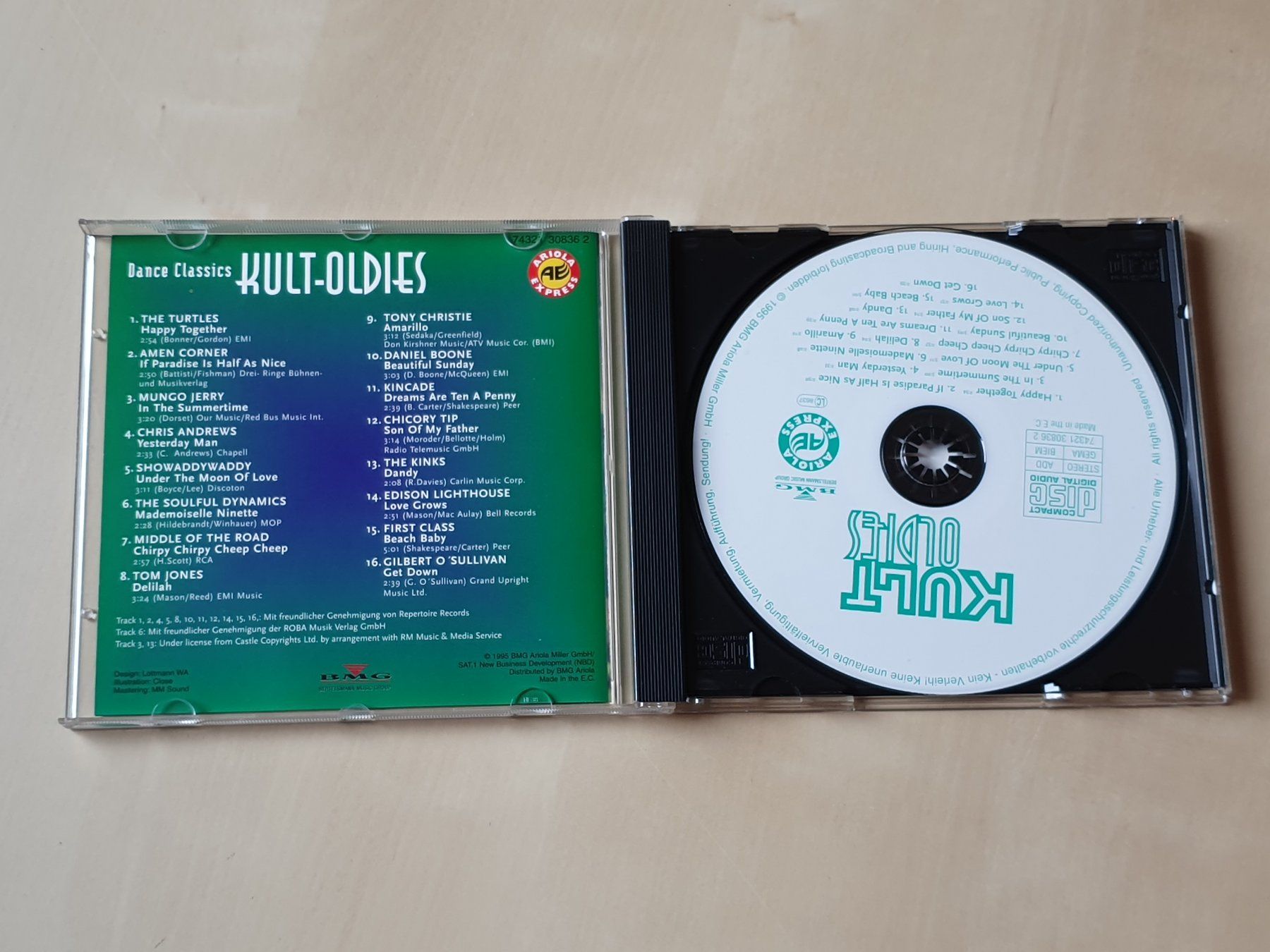 CDs: Kult Oldies – Gebraucht aus Stansstad von collectorsshop 2