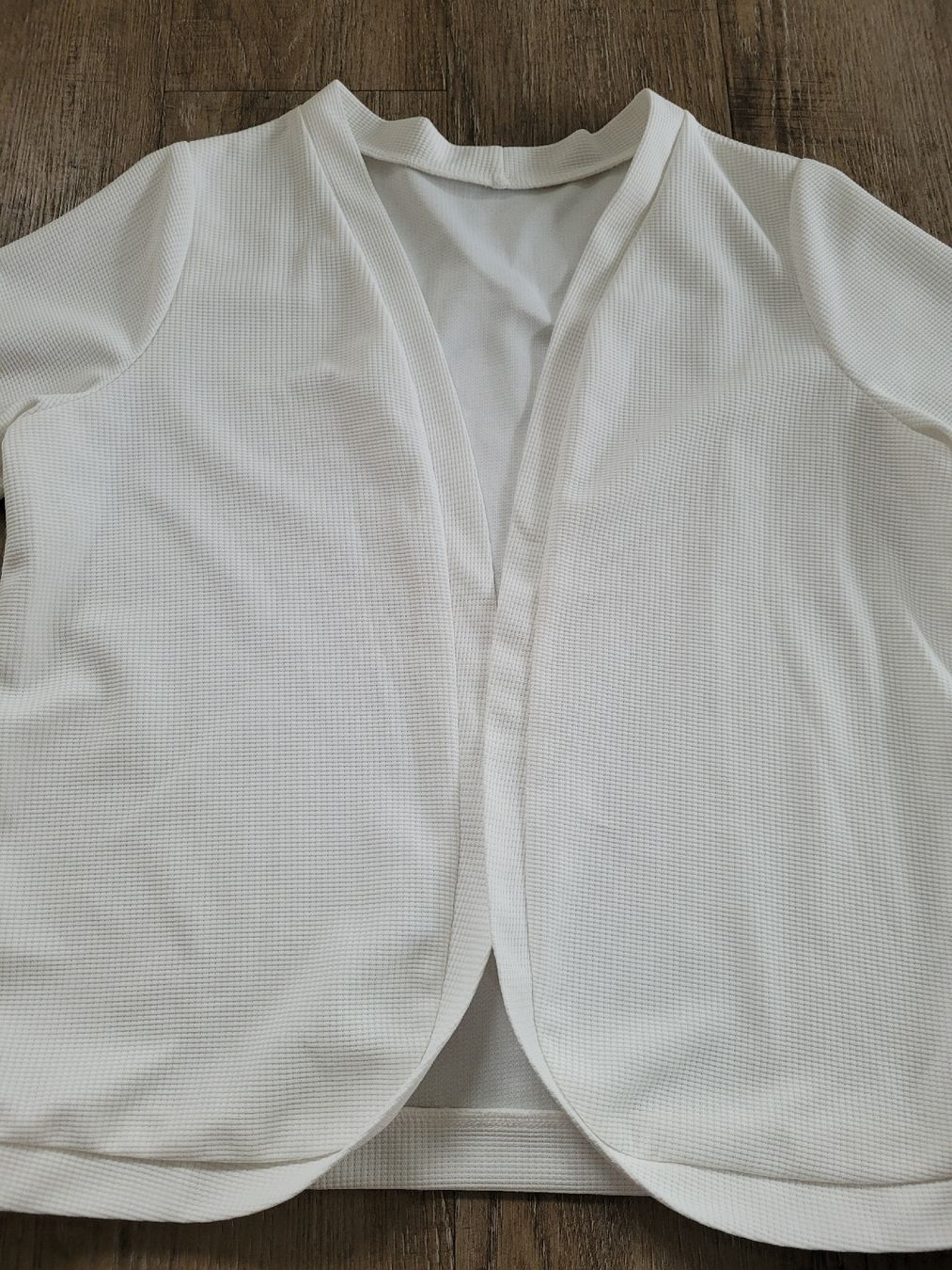 Jacken: dünne Stoffjacke in XL in off Withe – Gebraucht aus Niederbuchsiten von klengyel 1