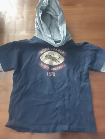 Sweatshirt mit Kapuze Gr 104/110