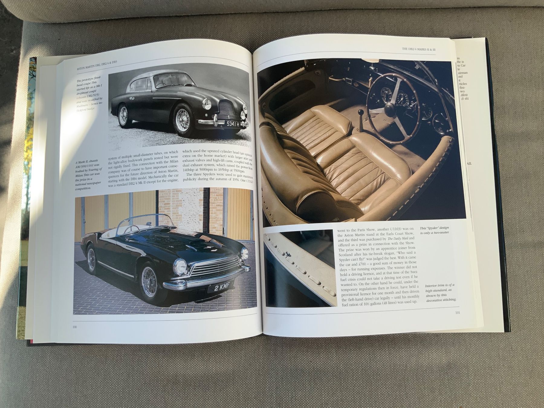 Libri: Aston Martin DB2, DB2/4 & DB3 – Usato da Erlenbach ZH venduto da Blondie1966 3