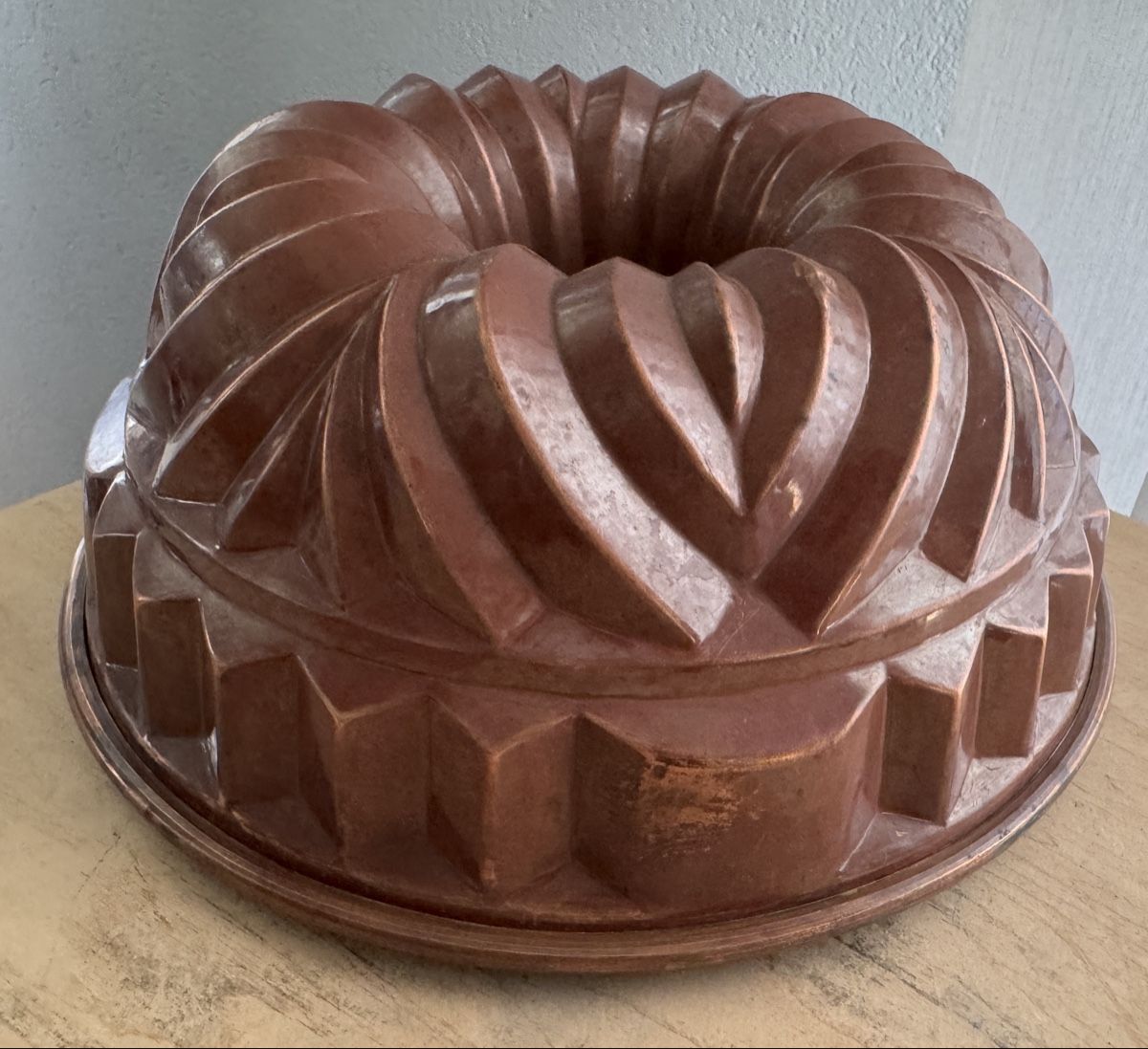 Teglie da forno: Schöne alte Backform aus Kupfer 26 cm – Usato da Rothrist venduto da Luckywinner 4