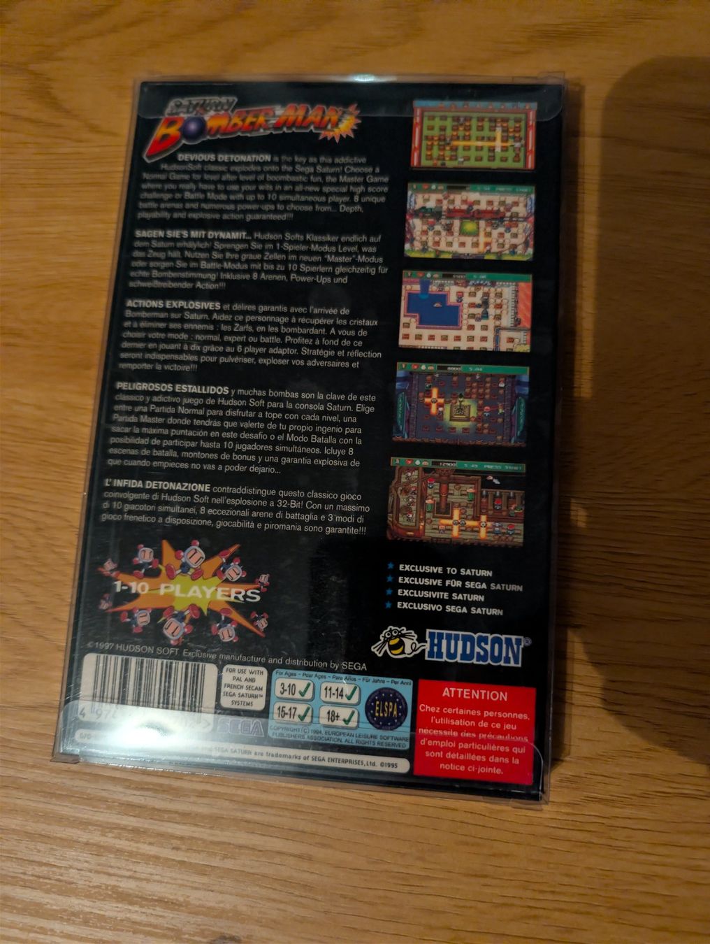 Sega Spiele: Saturn Bomberman – Gebraucht aus Vuisternens-Ogoz von mar_t8kv 1