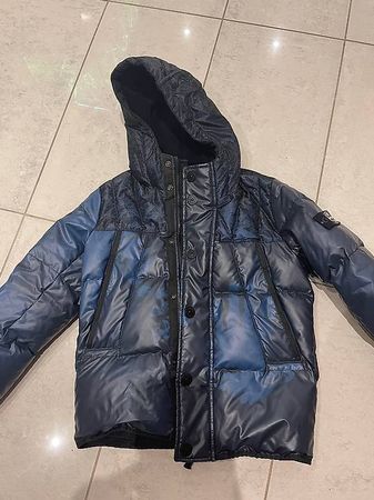 Stone Island Junior 41435 Ice/mesh reflective jacket, 10/140