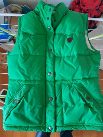 Roxy Winter Steppweste Damen XL, grün, neuwertig!