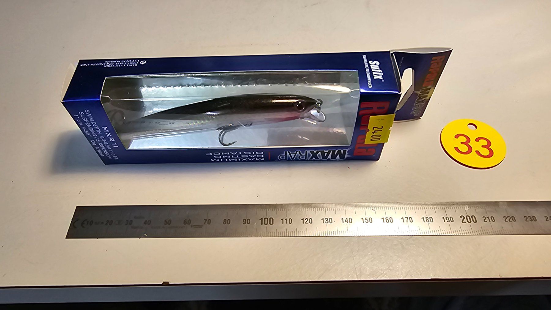 Rapala Esche: Rapala Maxrap Köder, neu & OVP, Top Zustand, Max Casting – Nuovo e nell'imballaggio originale da Abtwil SG venduto da Fischerei_Artikel 1