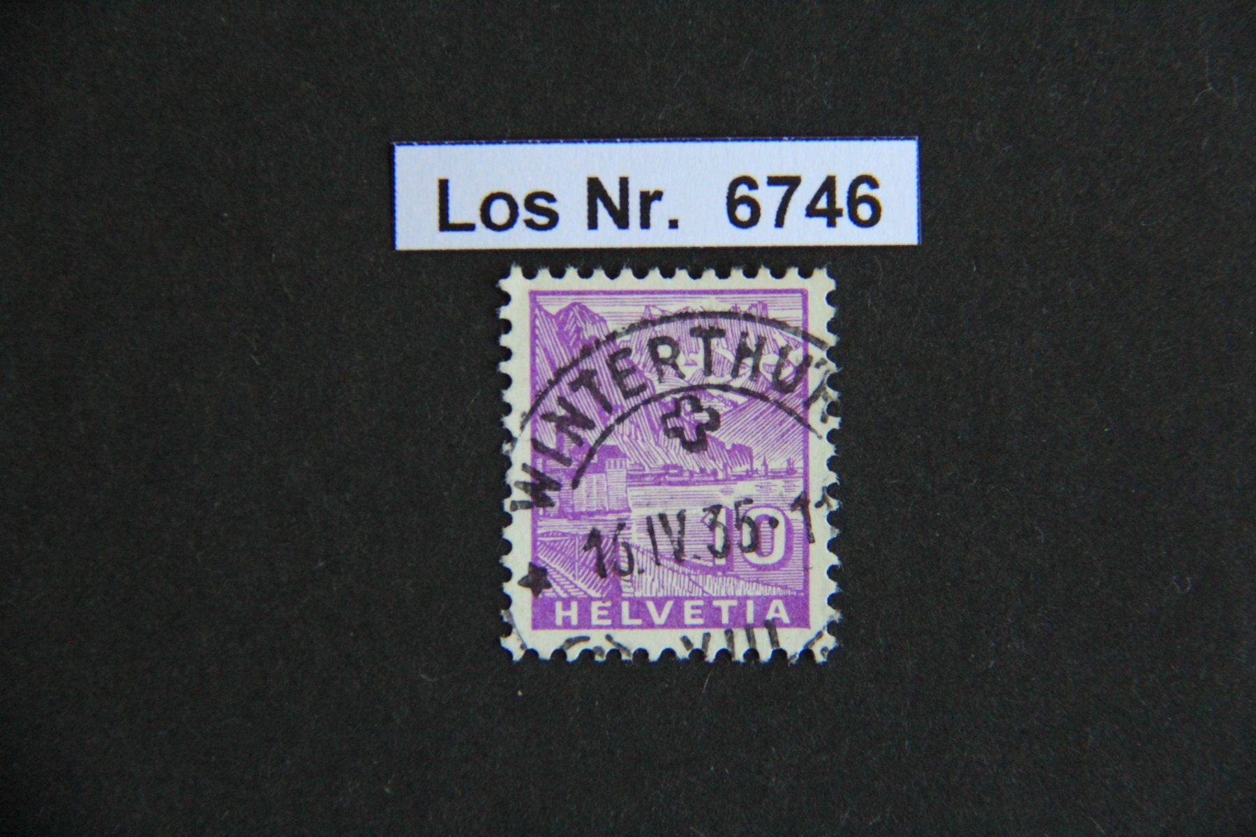 Alle Briefmarken: CH 1934 Ortsstempel mit Datum                       Los 6746 – Gebraucht aus Volken von jukon65
