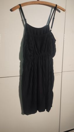 Sommerliches, leichtes, schwarzes Kleid, Grösse M