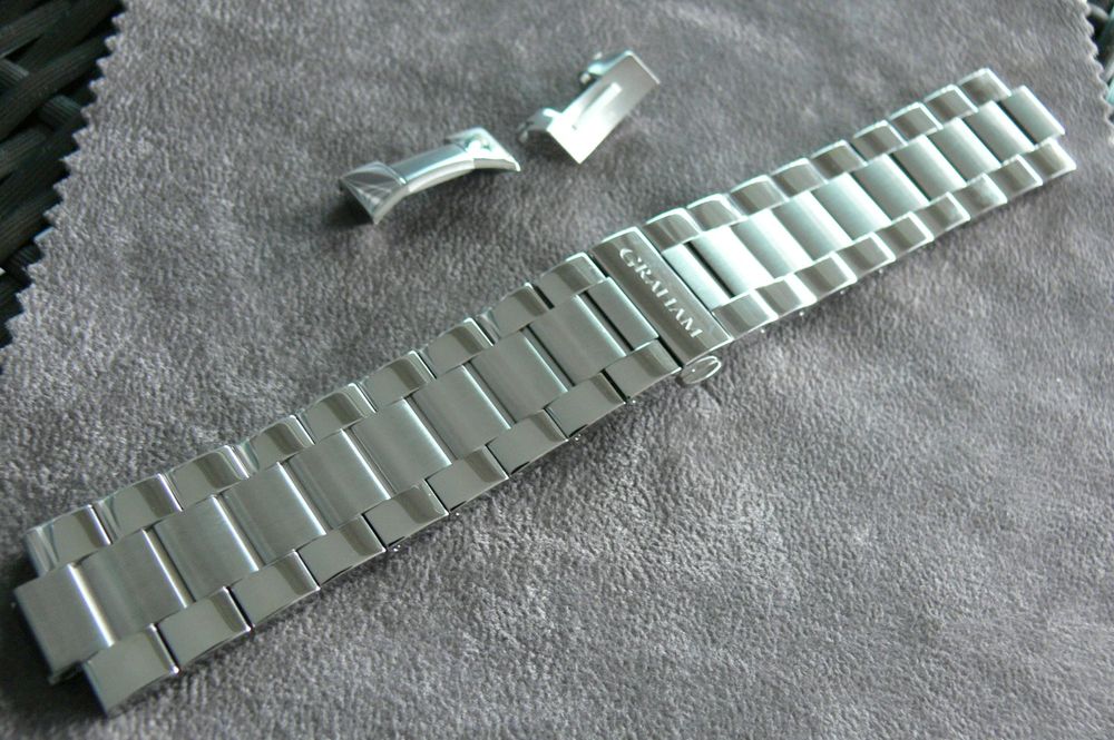 Graham Armbänder & -reifen: Graham Silverstone Metallband BRAA26F Neu Original XS - XXL – Gebraucht aus Remigen von Kelias 2