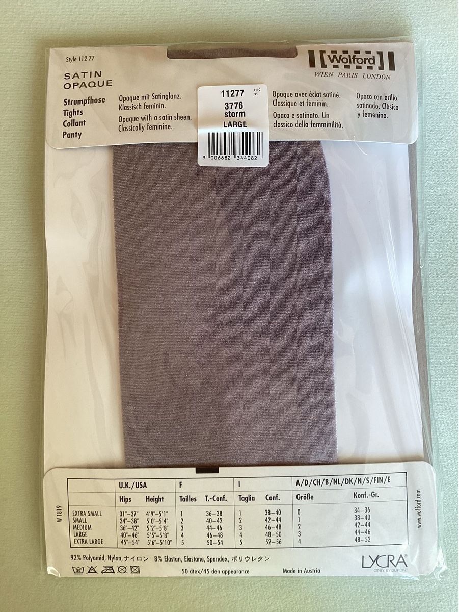 Wolford Calze & Collant: Wolford Strumpfhose Large – Nuovo e nell'imballaggio originale da Basel venduto da Viktoria1958 1