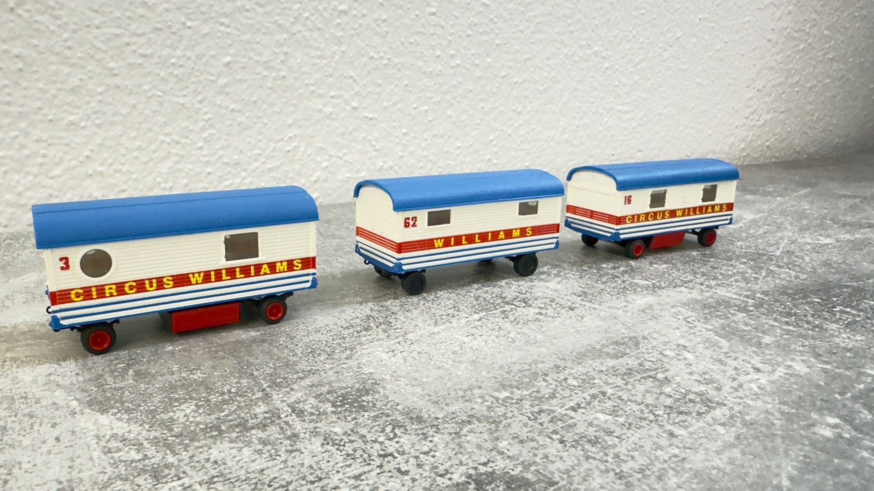 Preiser Modellini di ferrovie: Preiser Circus Williams H0 – Usato da Schlieren venduto da rat_lq6b 3