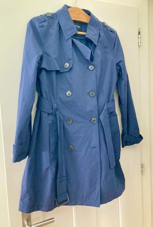 Trenchcoat blau, perfekt für die Übergangszeit