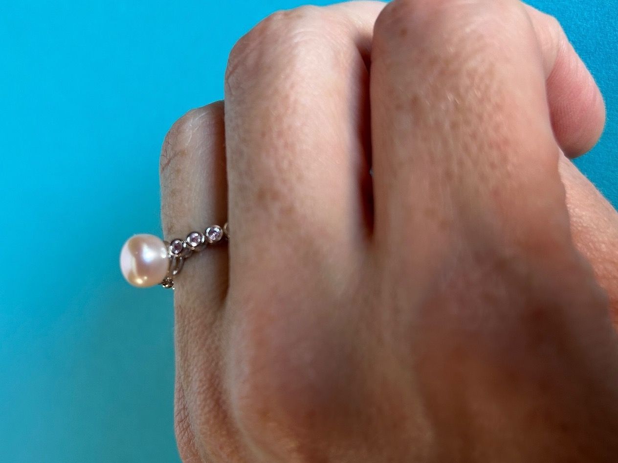 Anelli: Silberring Perle Rosé (54) – Nuovo (secondo la descrizione) da Dittingen venduto da Bijoubelle 8