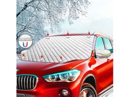 Auto Schutzhülle Schutzhaube Plane Indoor Hochwertig rot grau