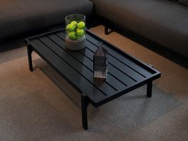 Loungetisch neu u originalverpackt wetterfest Aluminium