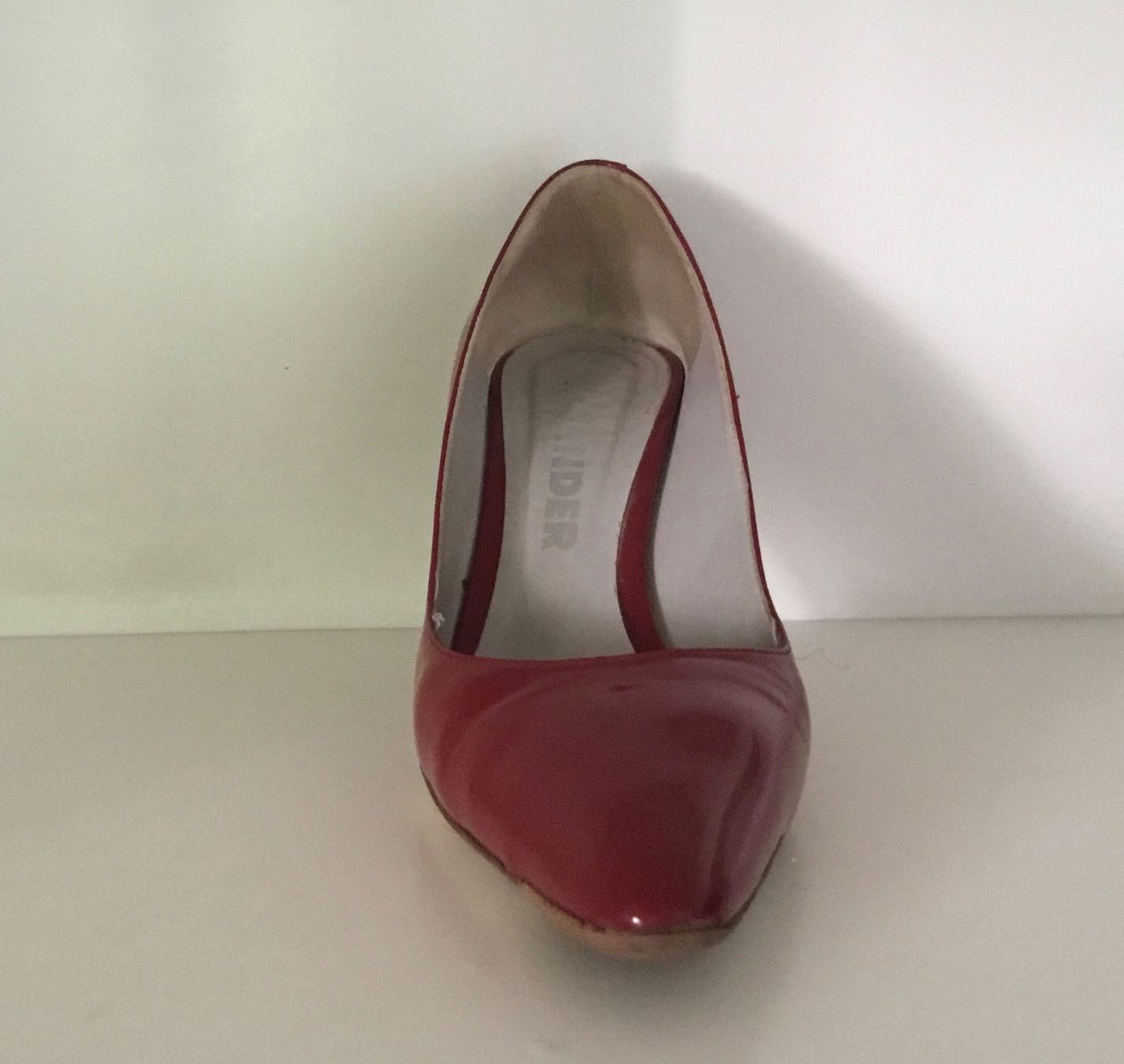 Jil Sander Scarpe da donna: Jil Sander red burgundy pumps 37.5 – Usato da Basel venduto da 18Inspiration 2