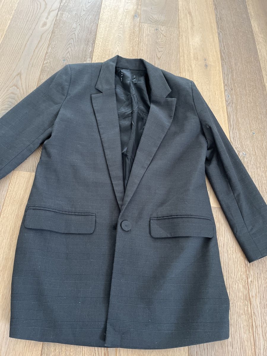 Completi & Tailleur: Blazer grau mit Muster Gr.36 – Usato da Richterswil venduto da ste_yzq7