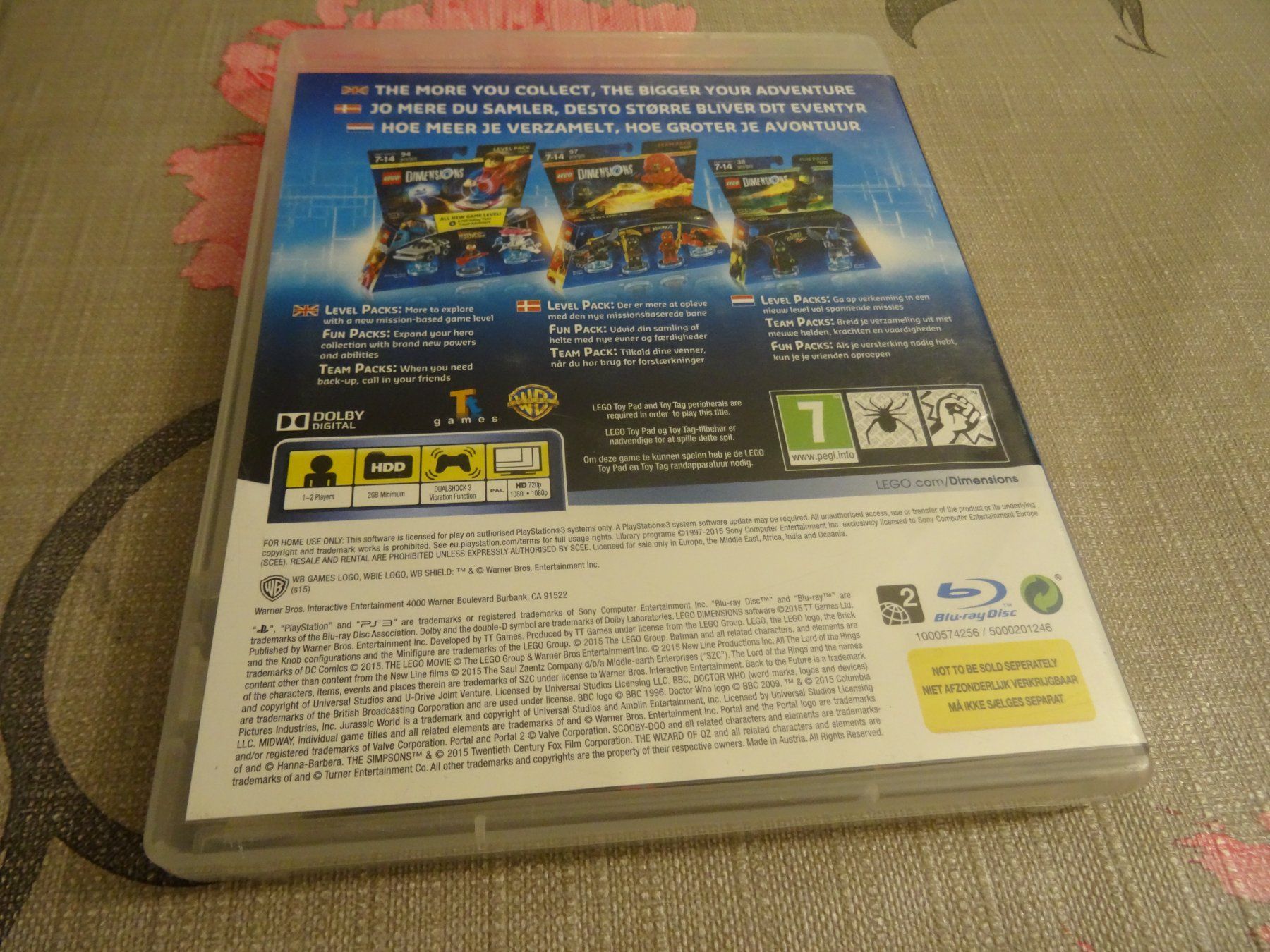 Sony Giochi: Lego Dimensions PS3 - OHNE ZUBEHÖR – Usato da Olten venduto da Disc-Ausverkauf 2