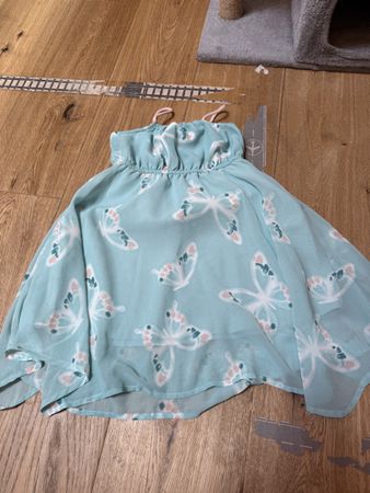 H&M Sommerkleid, Gr. 98, Taufkleid, Top Zustand, Schmetterli