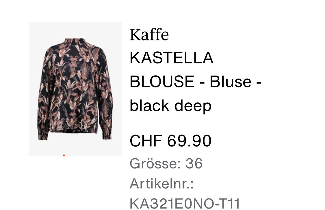 Camicette: Bluse von Kaffe, Grösse 36 – Usato da Ehrendingen venduto da tefi02 2