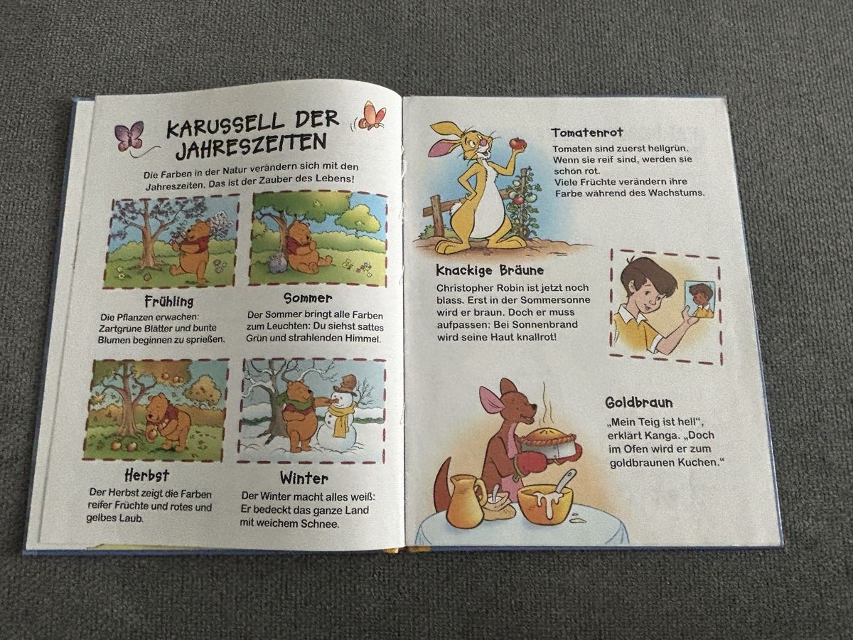 Libri: Winnie Puuh: Entdecke Farben, Gegensätze, Sinne, Kochen – Usato da Urdorf venduto da leoale 2