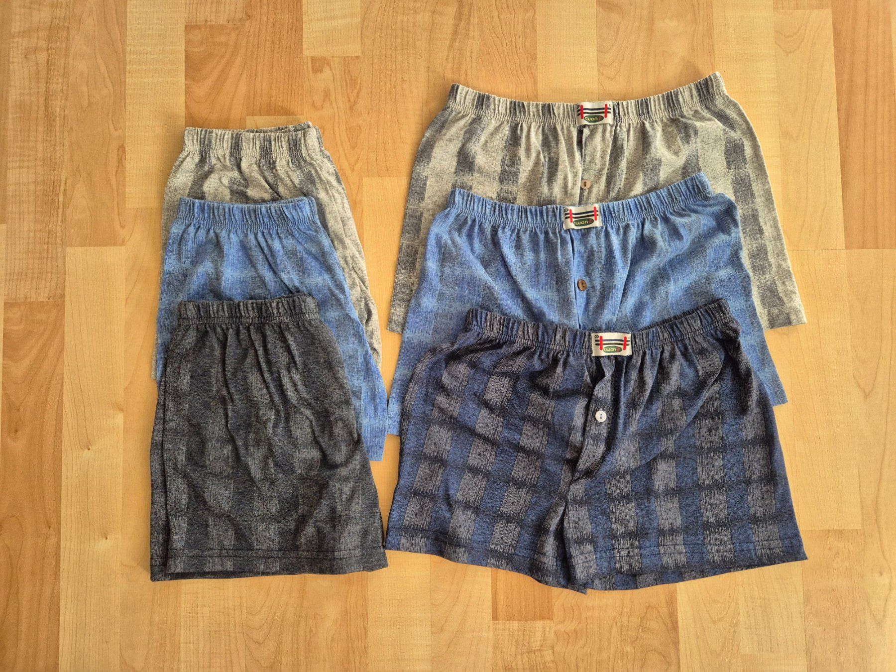 Biancheria intima: Boxershorts Herren 6er Pack Grösse 5 neu – Nuovo (secondo la descrizione) da Widnau venduto da KleineHonigblume