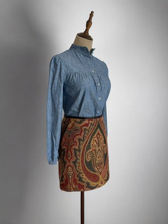 Claudie Pierlot Brokat-Minirock Modell Sandra, Gr. 40 Sandro