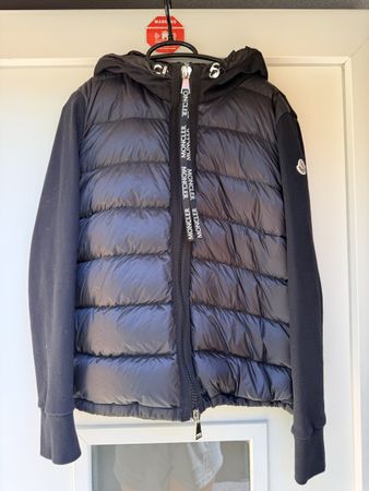 Veste mi-saison Moncler noir taille M très bon état