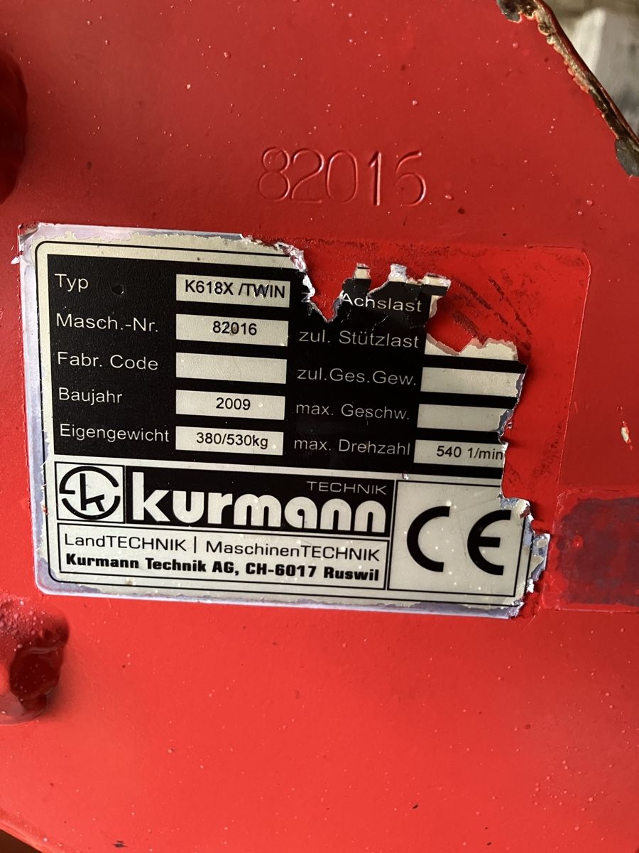 Tutte le macchine: Aufbereiter Kurmann Twin K618X – Usato da Leimiswil venduto da kae_ww58 1