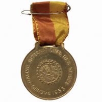 Medaille Genève 1953 Rallye international des Neiges