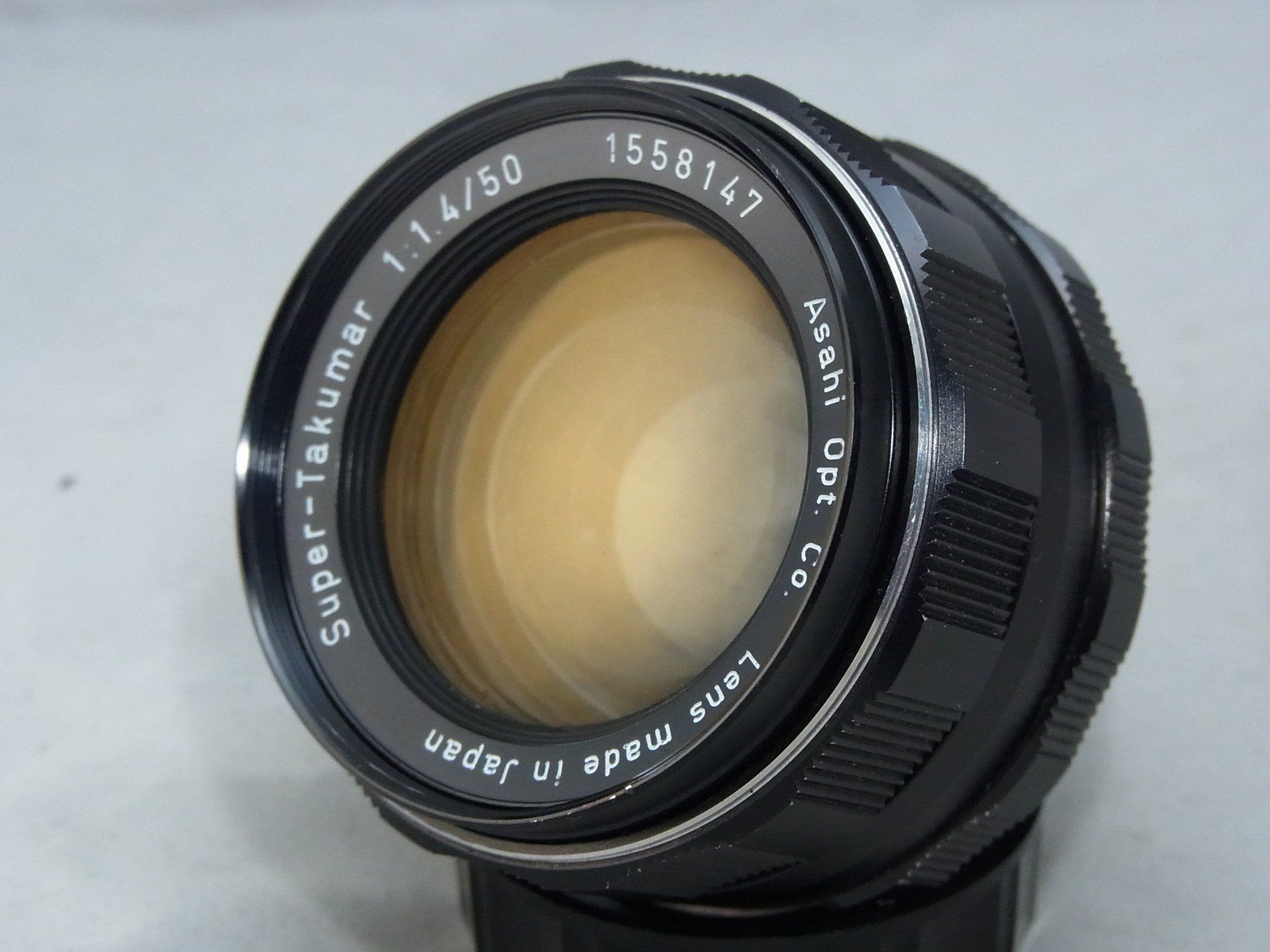 Pentax Obiettivi: Nur HEUTE 8 Elemente 1964 Super Takumar 50mm f1.4 M42 – Usato da Zürich venduto da dnk_nrd8 2