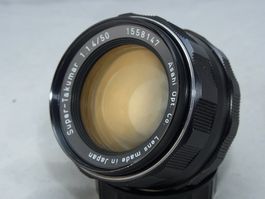 AusVerkauf 8 Elemente 1964 Super Takumar 50mm f1.4 M42