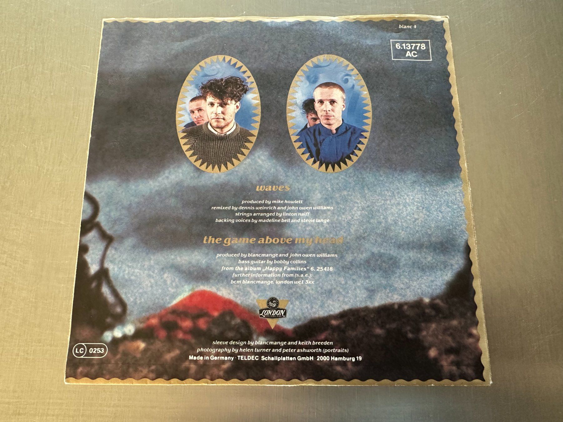 Dischi in vinile: BLANCMANGE 7 WAVES – Usato da Sion venduto da jaipur1401 2