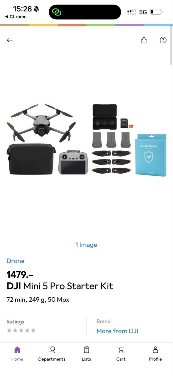 DJI Action Cam: DJI mini 5 pro Fly More Combo – Neu (gemäss Beschreibung) aus Zürich von zia_5qjt 1
