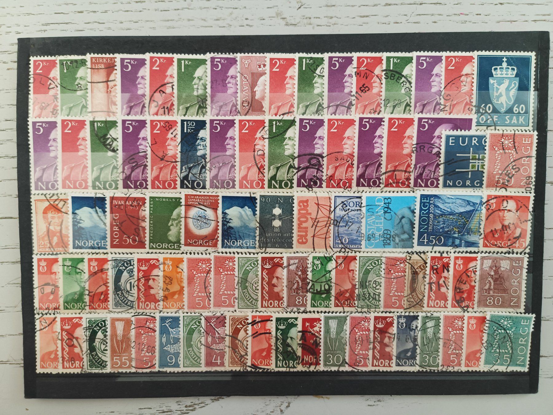 Tutti i francobolli: tolles Norwegen Lot gestempelt – Usato da Dübendorf venduto da goeggi79