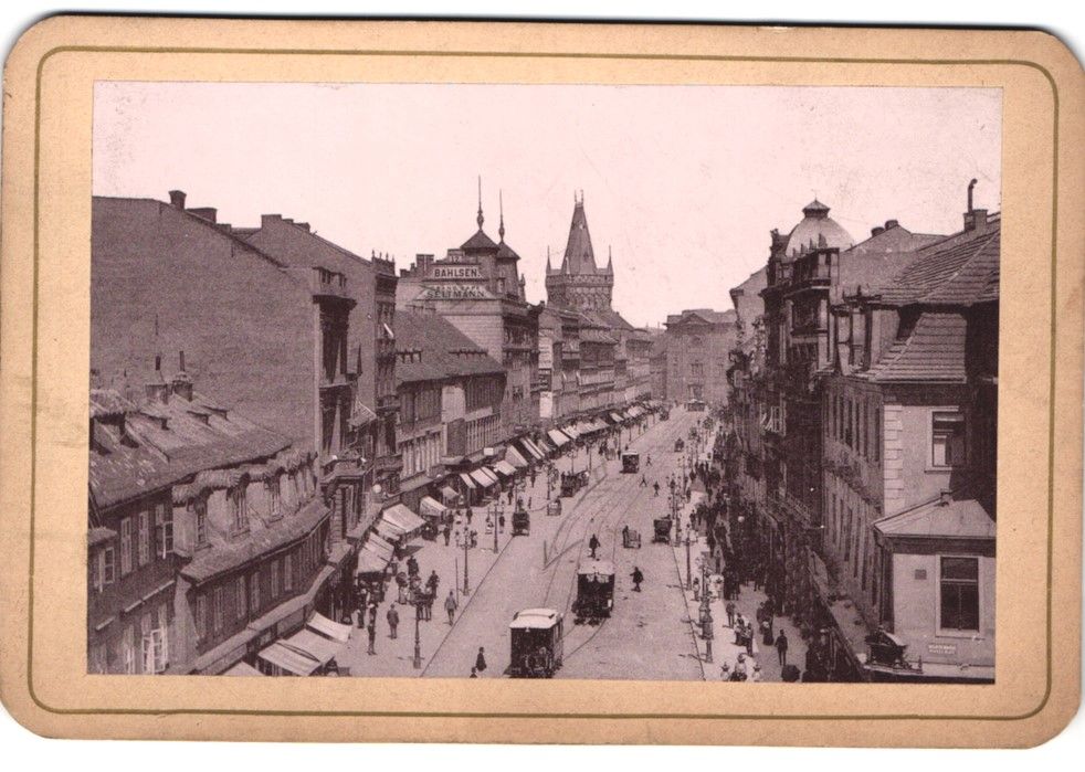 Fotografie & Manifesti: Fotografie Prag, Der Graben, Strassenans – Usato da Berlin venduto da bartko-reher