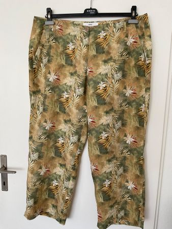 BRAX 100% Leinen Hose Gr 46/48 wie neu