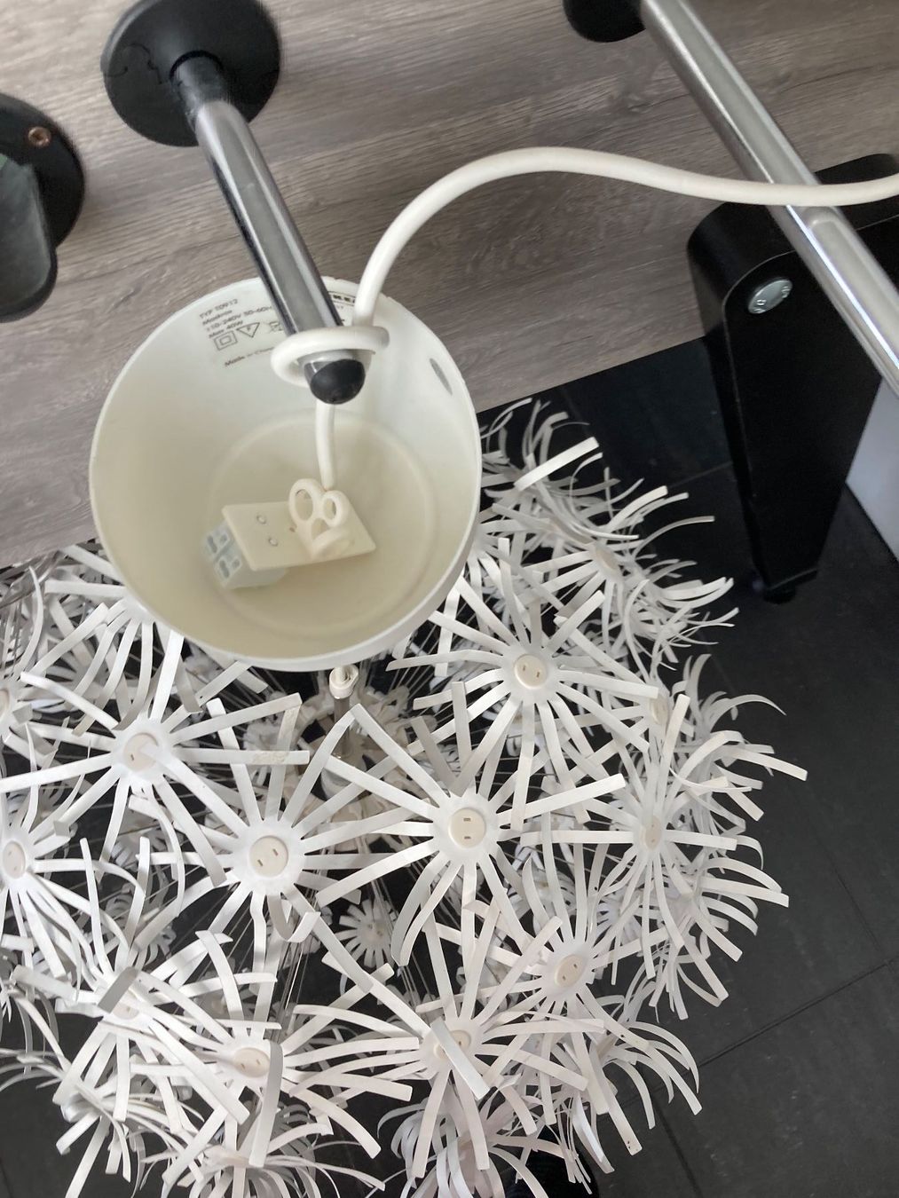 Ikea Lampadari & plafoniere: IKEA Deckenlampe, Maskros Pusteblume, ca 60cm – Usato da Bachenbülach venduto da poschte22 2