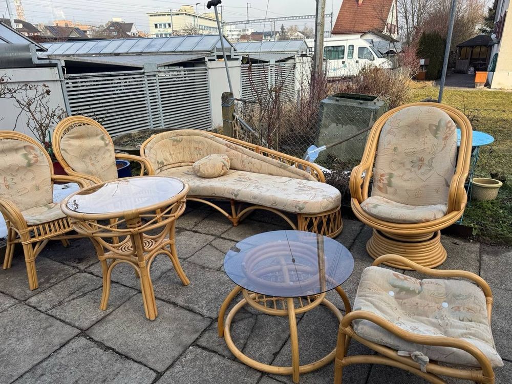 Verwunderlich Ebay Gartenmãƒæãâbel Rattan Gebraucht Bild