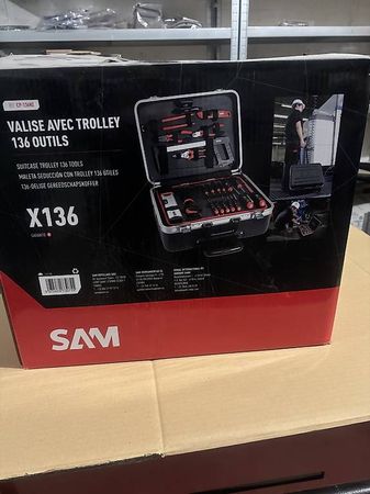 Valise Trolley 136 outils.