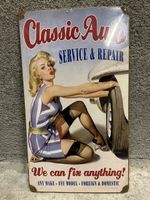 Classic auto pin up