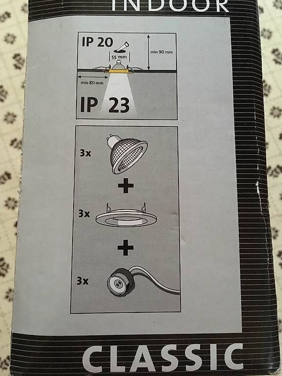 Lustres & lampes de plafonds: Spots à intégrer  – D'occasion à Neuchâtel par Rudjes 1