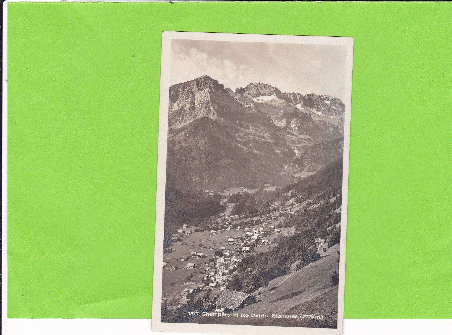 Ansichtskarten: Champéry – Gebraucht aus St. Peterzell von neckertal