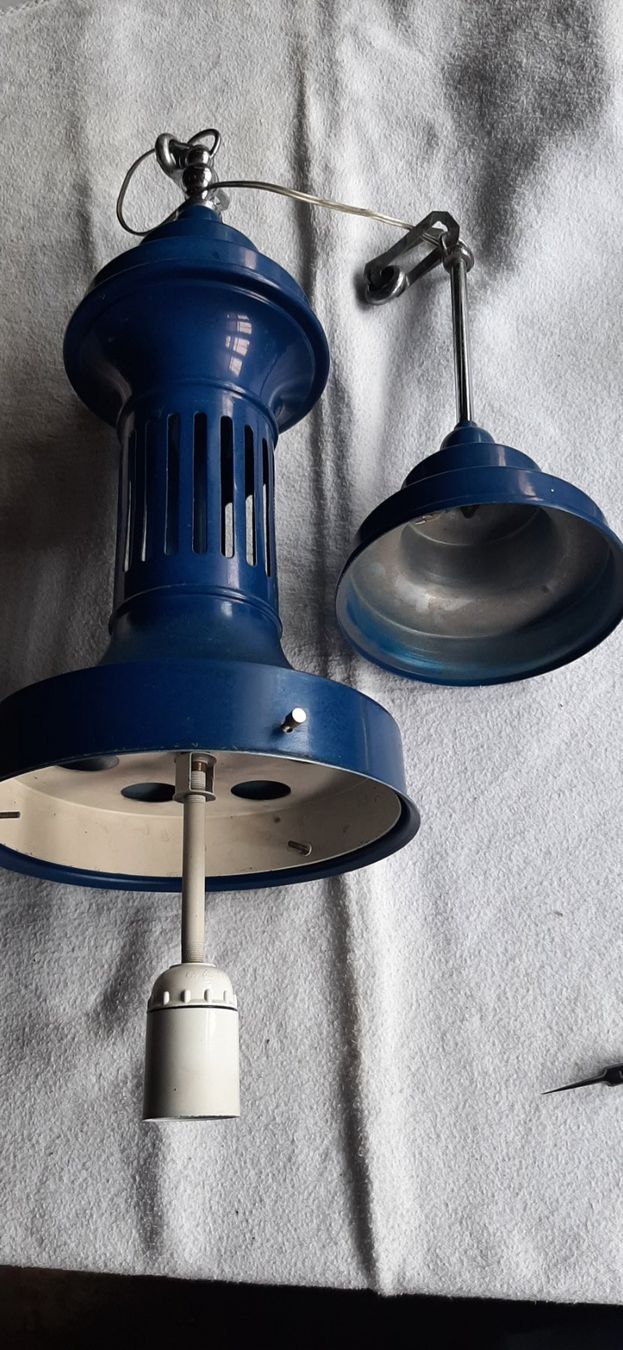 Lampade: Antike Hängelampe, Original 50er – Usato da Lohn-Ammannsegg venduto da schwerti53 2