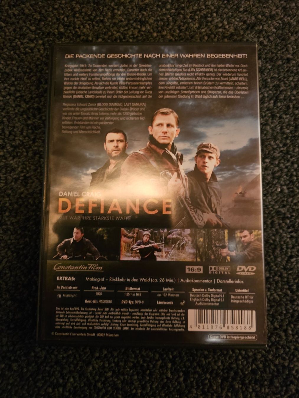 Tutti i DVDs: DEFIANCE(13645) – Usato da Ruswil venduto da M71 1