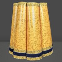 🌟 Edler Lindner Lampenschirm – Handmade Vintage-Glanz 🧵