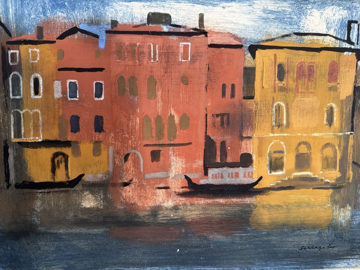 Tableaux: Karl Schlageter Gemälde, Venedig. – D'occasion à Biberist par Momo33 3