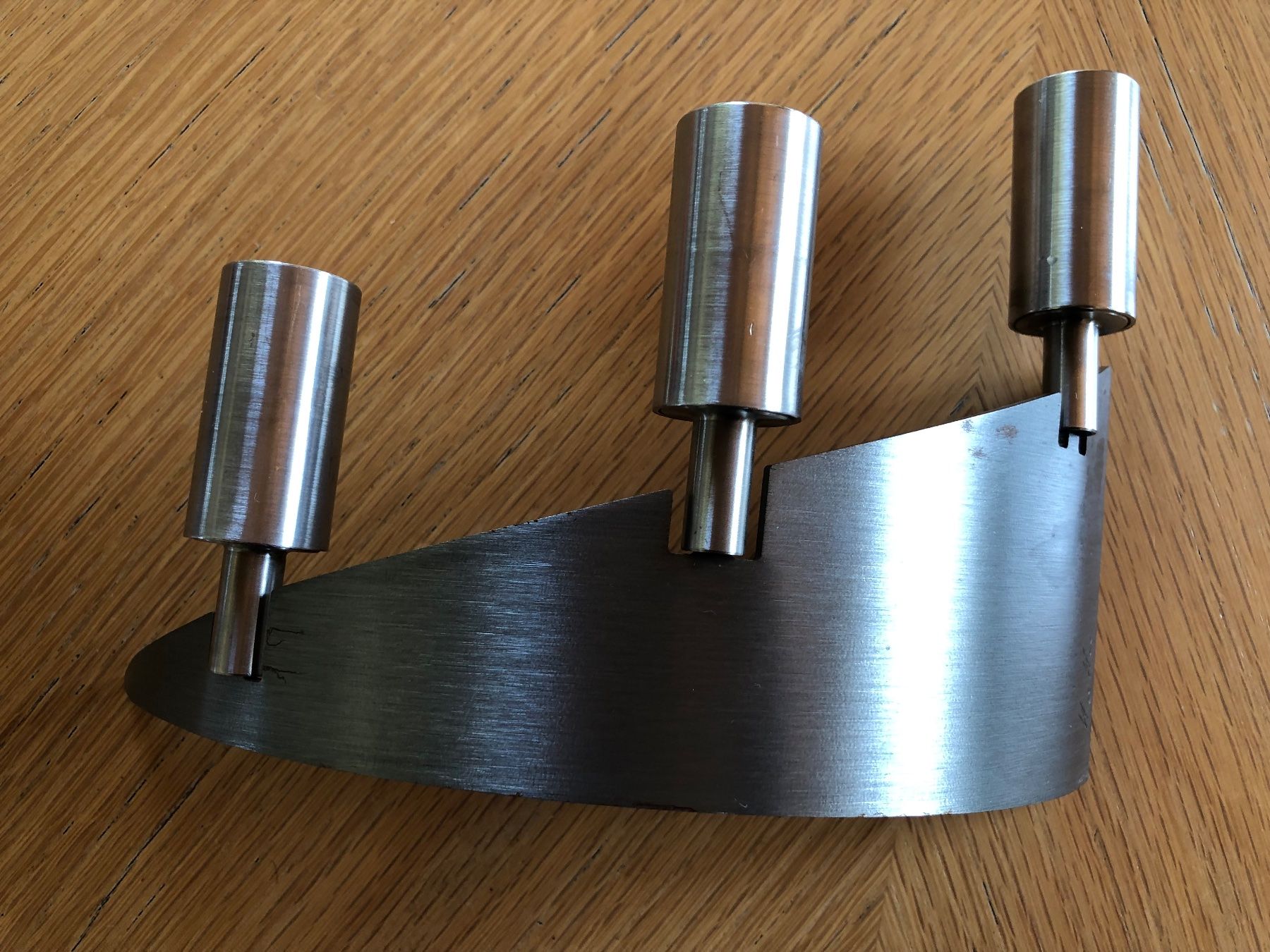 Portacandele: Kerzenhalter " Hutter "   3 flammig – Usato da Schübelbach venduto da Dolly990_2 3
