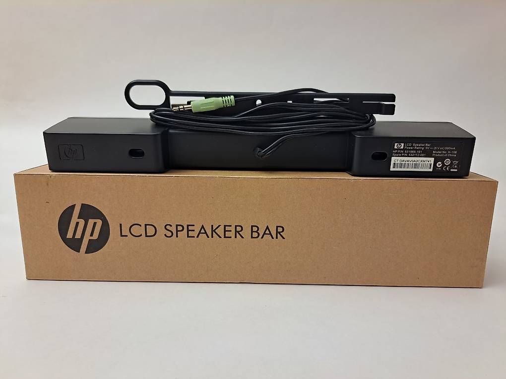 Hewlett Packard Casse acustiche: HP LCD Speaker Bar USB – Nuovo e nell'imballaggio originale da Gutenswil venduto da urs_55ng 1