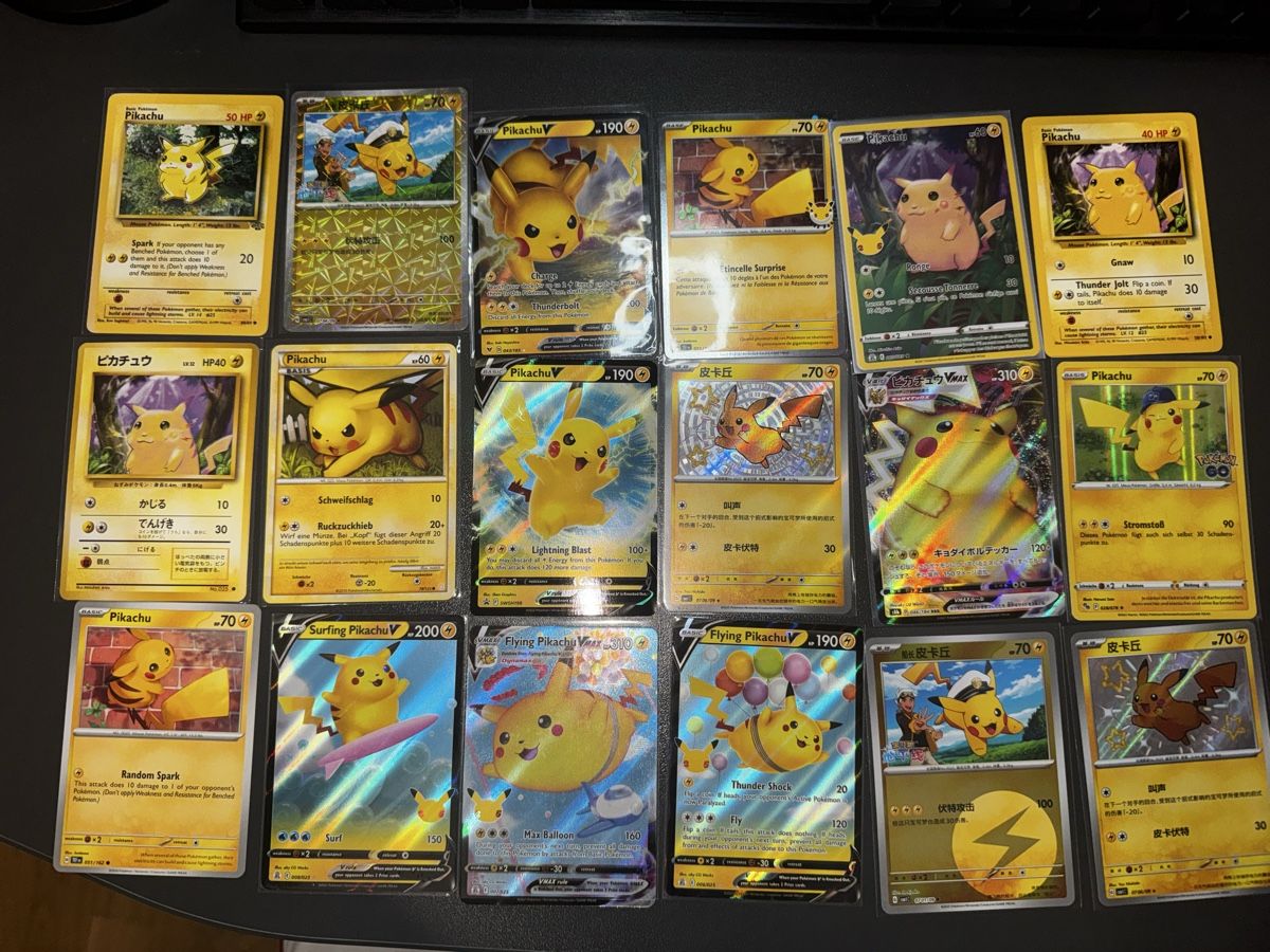 Pokémon Carte collezionabili: Lot XXL pikachu!  – Nuovo (secondo la descrizione) da Chalais venduto da nic_8qx5