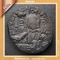 Grosse antike byzantinische Münze - Romanos III.